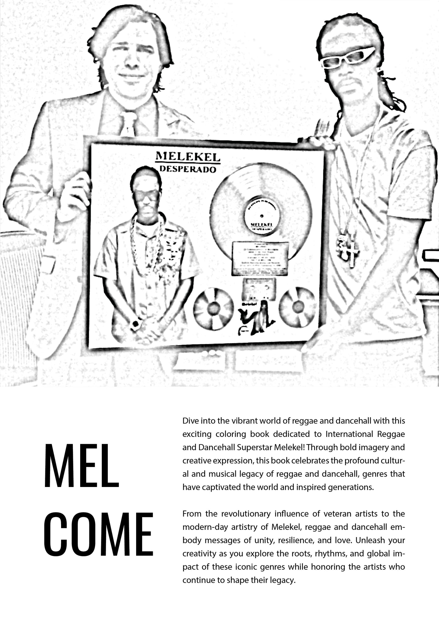 Melekel's Coloring Book: Rise of a Star